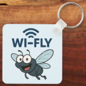Porte-clés Wifi amusant (Verso)