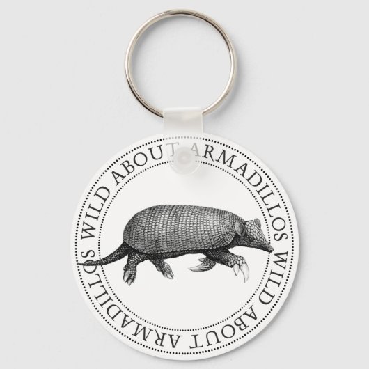 Porte-clés Wild à propos d'Armadillos (Recto)