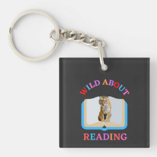 PORTE-CLÉS WILD À PROPOS DE LA LECTURE