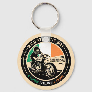 Porte-clés Wild Atlantic Way   Irlande   Motorcycle