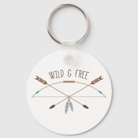 Porte-clés Wild & Free (Recto)