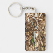 Porte-clés Wild Lizard Nature Photographie Rustique (Devant)