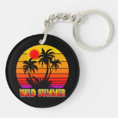 Porte-clés Wild Retro Summer Vibes-62827 (Dos)