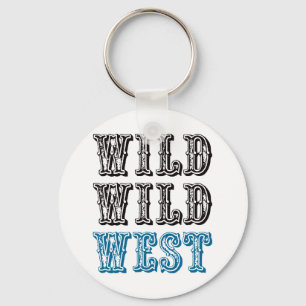 Porte-clés Wild Wild West! - Blue