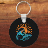 Porte-clés Wildwood New Jersey Beach Front Et Back (Recto)
