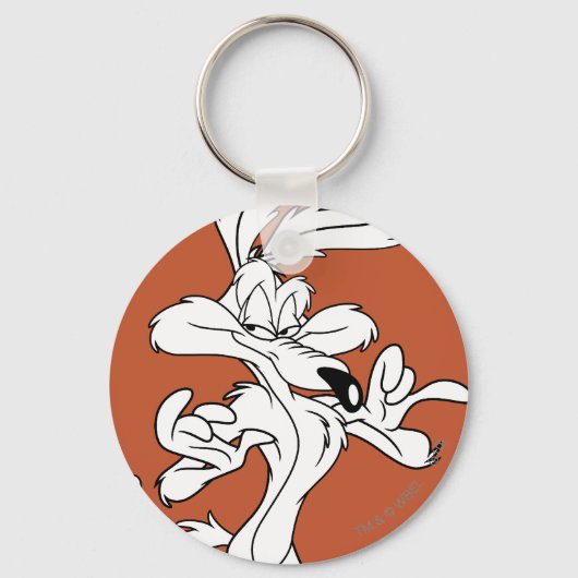 Porte-clés Wile E. Coyote A L'Air Agréable (Recto)