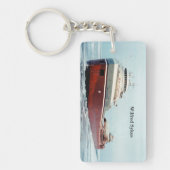 Porte-clés Wilfred Sykes 50 ans rectangle porte - clé acryliq (Devant)