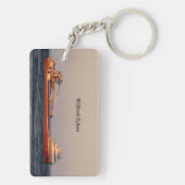 Porte-clés Wilfred Sykes rectangle porte - clé acrylique (Dos)