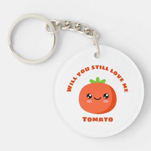 Porte-clés Will Love me Tomato (Devant)