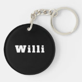 Porte-clés Willi (homonymie) (Dos)