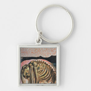 Porte-clés William Blake la création d'Urizen en matériel