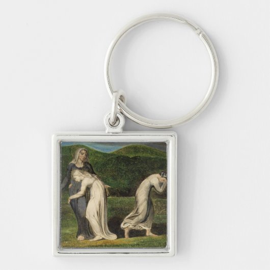 Porte-clés William Blake | Naomi suppliant Ruth et Orpah à (Devant)