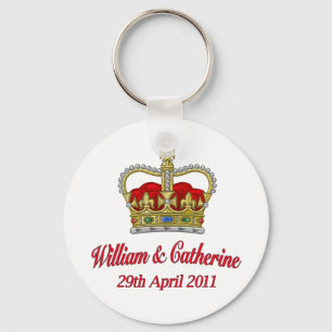 Porte-clés William & Catherine 29 avril 2011