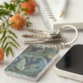 Porte-clés William Morris Acanthus Sage Fleur Floral Botaniqu (Devant droit)
