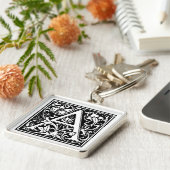 Porte-clés William Morris Alphabet "A" (Côté)