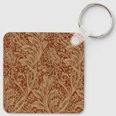 Porte-clés William Morris Arcadia Floral Garden Flower Classi (Dos)