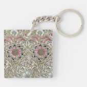 Porte-clés William Morris Corncocktail fond d'écran floral (Dos)