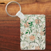 Porte-clés William Morris Jardin de Jasmin Fleur Classique (Recto)