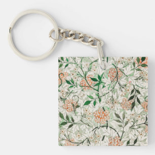 Porte-clés William Morris Jardin Fleur de Jasmin Classique