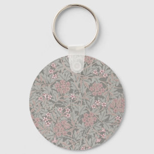 Porte-clés William Morris Jasmine Motif de fleurs