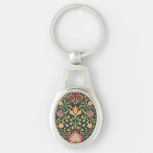 Porte-clés William Morris Persian Floral Antique (Devant)