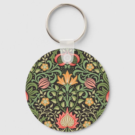 Porte-clés William Morris Persian Floral Antique (Recto)