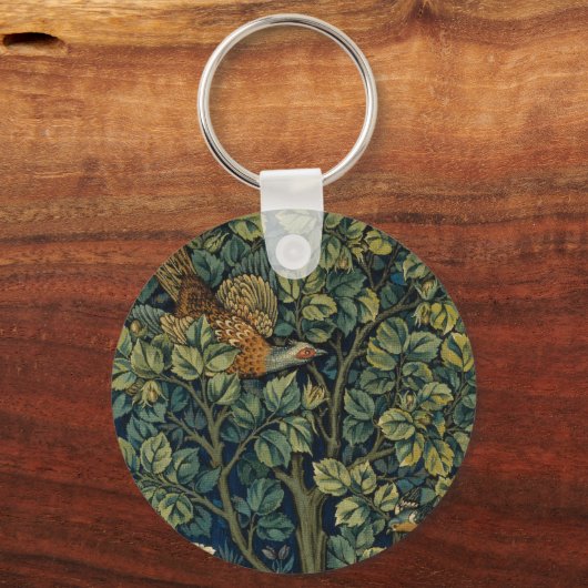 Porte-clés William Morris Pheasier Bois Bois (Verso)