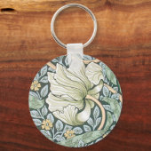 Porte-clés William Morris Pimpernel Fond d'écran floral (Recto)