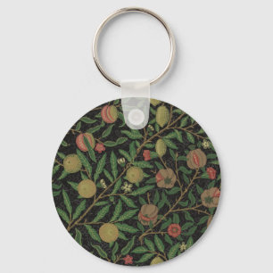 Porte-clés William Morris Pomegranate Black Fruit