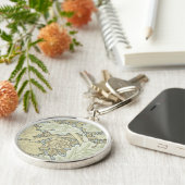 Porte-clés William Morris St James Acanthus Fond d'écran (Côté)