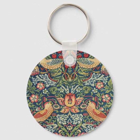 Porte-clés William Morris Strawberry Thief Version restaurée (Recto)