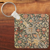 Porte-clés William Morris Trent Garden Flower Classic Botanic (Recto)