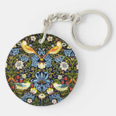 Porte-clés William Morris - Voleur de fraises, (Dos)