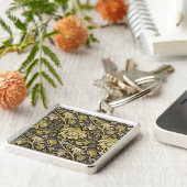 Porte-clés William Morris Wey Fond d'écran Floral (Côté)