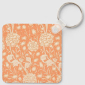 Porte-clés William Morris Wild Tulip célèbre motif (Dos)