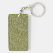 Porte-clés William Morris Willow Antique Green Leaf Vine Art (Dos)