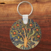 Porte-clés William Morris Woodpecker Pré-Raphaelite (Recto)