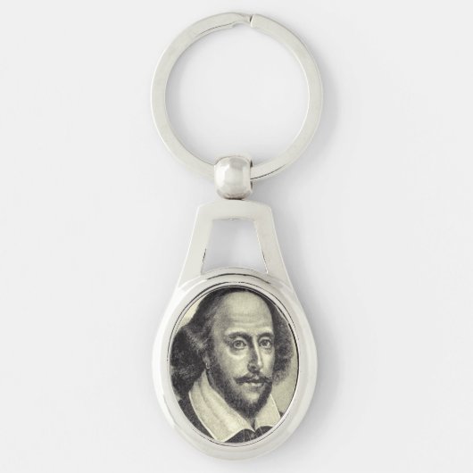 Porte-clés William Shakespeare (Devant)