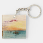 Porte-clés William Turner - La lagune près de Venise au couch (Dos)