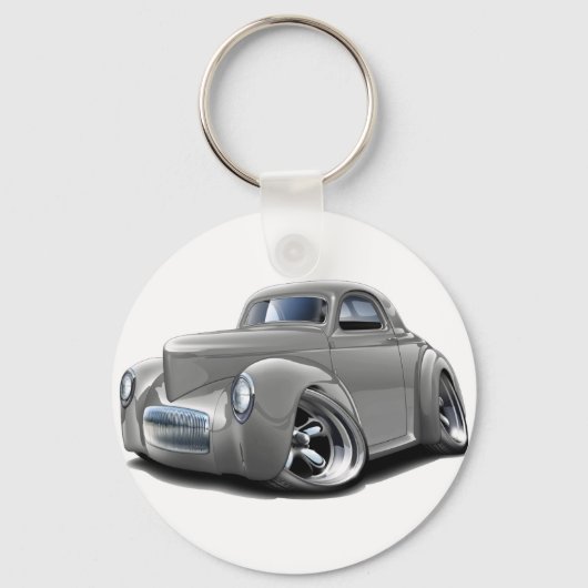 Porte-clés Willys Silver Car 1941 (Recto)