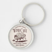 Porte-clés Wind Cave National Park South Dakota Est. 1903 (Devant)