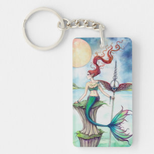 Porte-clés Winds of Ireland Mermaid Imaginaire Art