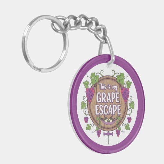 Porte-clés Wine Time (Devant gauche)