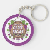 Porte-clés Wine Time (Dos)