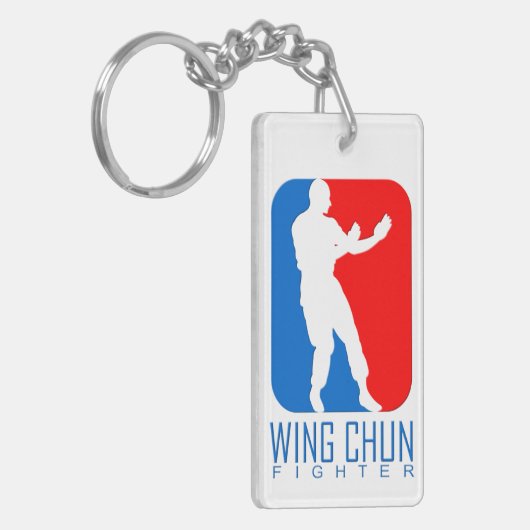 Porte-clés Wing Chun Fighter - Ip Man Linage (Devant gauche)