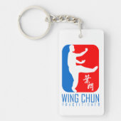 Porte-clés Wing Chun Praticien "Ip Man Style" (Devant)