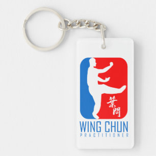 Porte-clés Wing Chun Praticien "Ip Man Style"