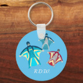 Porte-clés Wingsuit Skydiving (Recto)