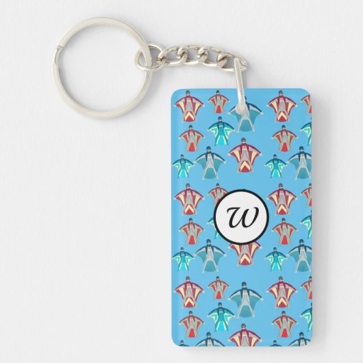 Porte-clés Wingsuit Skydiving (Devant)