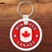 Porte-clés Winnipeg Canada (Recto)
